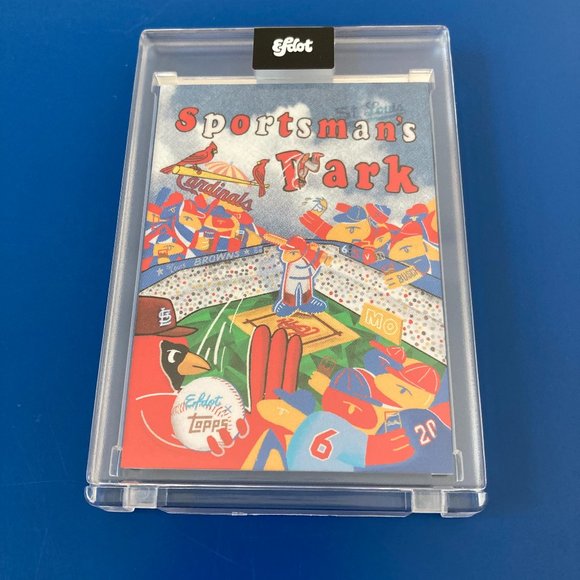 Topps Efdot Stadium Series, Sportsman's Park Baseball Card, #10